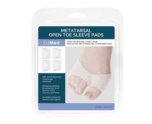 DJMed Metatarsal Open Toe Sleeve Pads