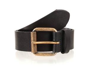 Dents Men's Premium Quality Full Grain Leather Belt - Black (8-1090)