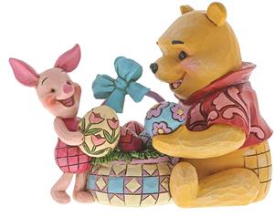 Disney Traditions Pooh and Piglet Easter Spring Surprise Jim Shore 6001283