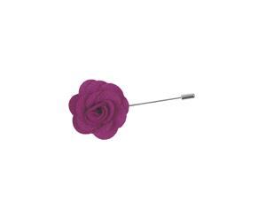 Dobell Mens Plum Flower Lapel Pin for Suit Jacket Blazer Wedding Accessory