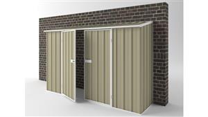 EasyShed D3808 Off The Wall Garage Shed - Wheat