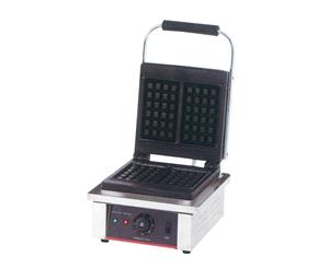Electric Square Waffle Maker Single 2kw