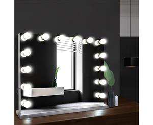 Embellir Hollywood Frameless Makeup Mirror With LED Light Vanity Beauty