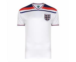 England Fa Mens Official 1982 World Cup Final T-Shirt (White) - SG10125