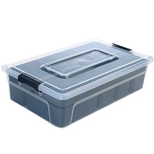 Ezy Storage Sort It 5.6L Storage Container With 9 Cups And Insert Tray