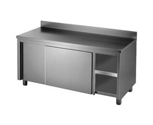 F.E.D DTHT-1200B-H Kitchen Tidy Workbench Cabinet with Splashback