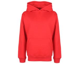 Fdm Kids/Childrens Unisex Hooded Sweatshirt / Hoodie (300 Gsm) (Fire Red) - BC2027