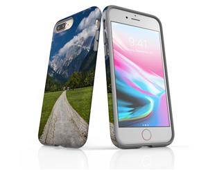 For iPhone 8 Plus Case Protective Back Cover Alps Scenery