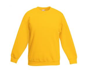 Fruit Of The Loom Kids Unisex Premium 70/30 Sweatshirt (Sunflower) - RW3304