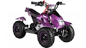 GMX Junior 49cc Quad Bike - Purple