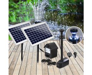 Gardeon 110W Solar Pond Pumps Fountain Battery Powered Outdoor Submersible Pump