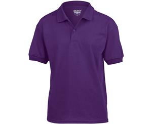 Gildan Dryblend Childrens Unisex Jersey Polo Shirt (Purple) - BC1422
