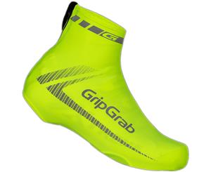 Grip Grab Race Aero Shoe Covers Hi-vis Yellow Unisize