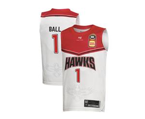 Illawarra Hawks 19/20 NBL Basketball Youth Authentic Away Jersey - LaMelo Ball