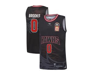 Illawarra Hawks 19/20 Youth Authentic NBL Basketball Home Jersey - Aaron Brooks