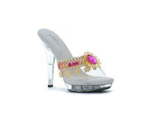 Indian Bollywood Emerald High Heels Adult Shoes