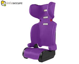 InfaSecure Versatile Folding Booster Seat - Purple