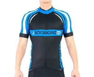 Jackbroad Premium Quality Cycling Jersey Blue