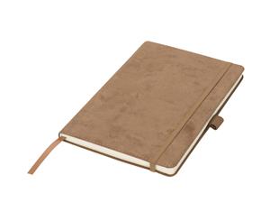 Journalbooks A5 Suede Notebook (Brown) - PF2236