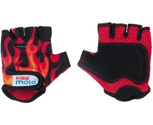 Kiddimoto Bike Gloves Flames 2017