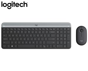 Logitech MK470 Slim Wireless Keyboard & Mouse Combo - Black