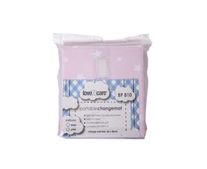 Love N Care Portable Change Mat Pink