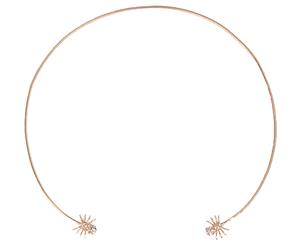 Luxury Fashion Minimalist Crew Necklace - Copper