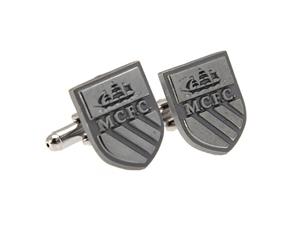 Manchester City Fc Chrome Cufflinks (Silver) - TA2522
