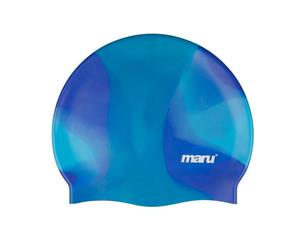 Maru Multi Colour Silicone Hat Blue Shades