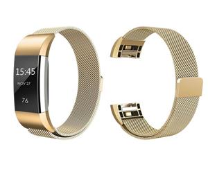 Milanese Loop Replacement Band for Charge 2 - Gold