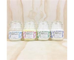 Mini Essential Oil Jar Candle - available in Breathe Freely Energy Lullaby and Passion 80g