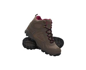 Mountain Warehouse Womens Boots with Durable and Padded Tounge & Ankle Extra - Brown