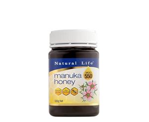 Natural Life Manuka Honey MGO 550+ 500g