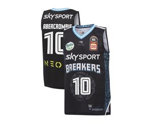 New Zealand Breakers 19/20 Youth Authentic NBL Basketball Home Jersey - Tom Abercrombie