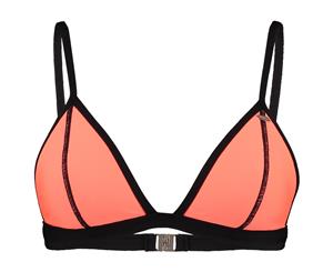 O'Neill Womens/Ladies Solid Padded Bikini Top (Fluoro Peach) - NL477