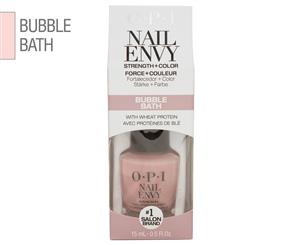 OPI Nail Envy Strength + Colour Nail Lacquer 15mL - Bubble Bath