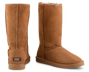 OZWEAR Connection Classic Long Ugg Boot - Chestnut
