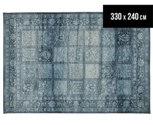 Paris Floor Art Collection Artemis 330x240cm Rug - Blue