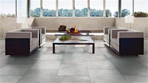 Prestige Cementina 600x600mm Light Grey Matte Glazed Porcelain Floor Tile