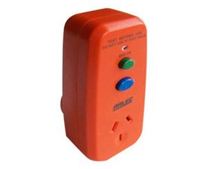 RCD Satety Switch Inline surge protection for equipment connected