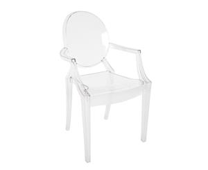Replica Philippe Starck Louis Ghost Kids Toddler Children's Chair | Clear Transparent