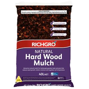 Richgro 40L Hard Wood Mulch
