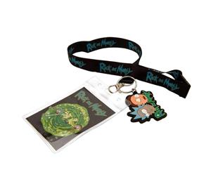 Rock And Morty Lanyard And Keyring (Multicoloured) - SG15605