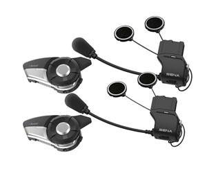 Sena 20S EVO Dual Headset Motorcycle Bluetooth Comms Intercom