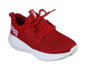 Skechers Boys Go Run Fast Valor Trainer (Red/White) - FS6717