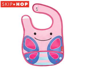 Skip Hop Zoo Tuck-Away Baby Bib - Butterfly