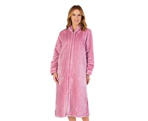 Slenderella HC4340 Housecoats Mauve Pink Dressing Gown