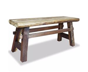 Solid Reclaimed Wood Bench 100x28x43cm Hallway Home Furniture Seat