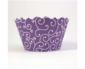 Swift Olivia Lavender Cupcake Wrapper by Bella Cupcake Couture Pack of 12