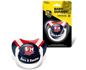 Sydney Roosters NRL Baby Dummy Pacifier Born a Rooster